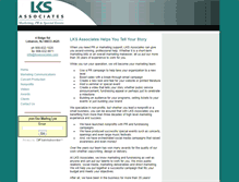 Tablet Screenshot of lksassociates.com